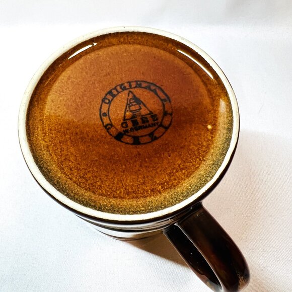 Gerz Gerzit Mid Century Teapot Vintage Coffee Pot West Germany Pottery 1949-1990 - Picture 5 of 9